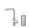 ARMATURA KRAKÓW KFA DUERO PURE BASIC bateria kuchenna z funkcją filtracji wody, INOX + zestaw filtrujący PROFINE SILVER S 6623-914-22